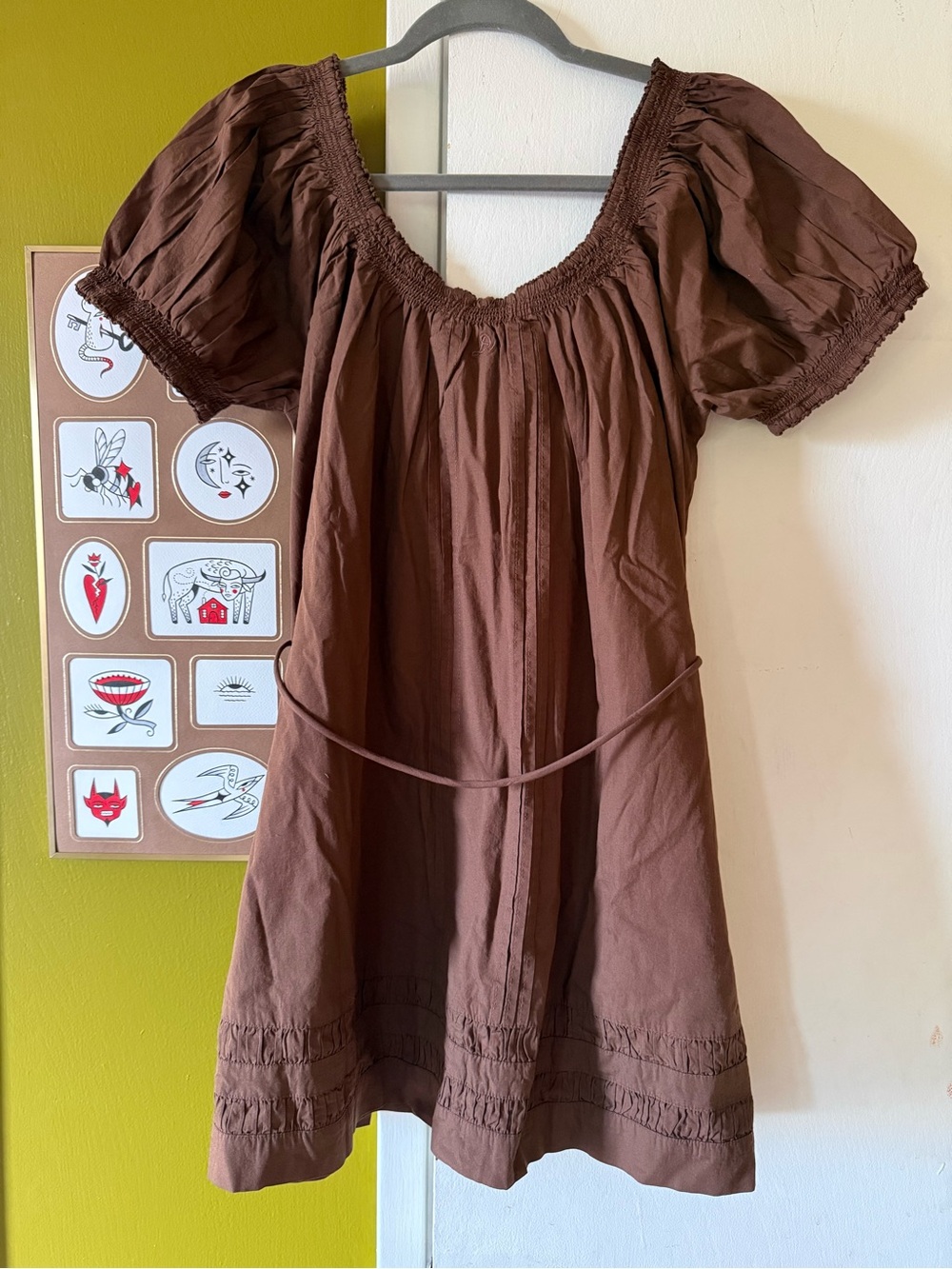 Damson Madder Jane Mini Dress - Picture 5 of 8